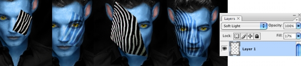 Creation of Blue Steel Avatar: Step 13